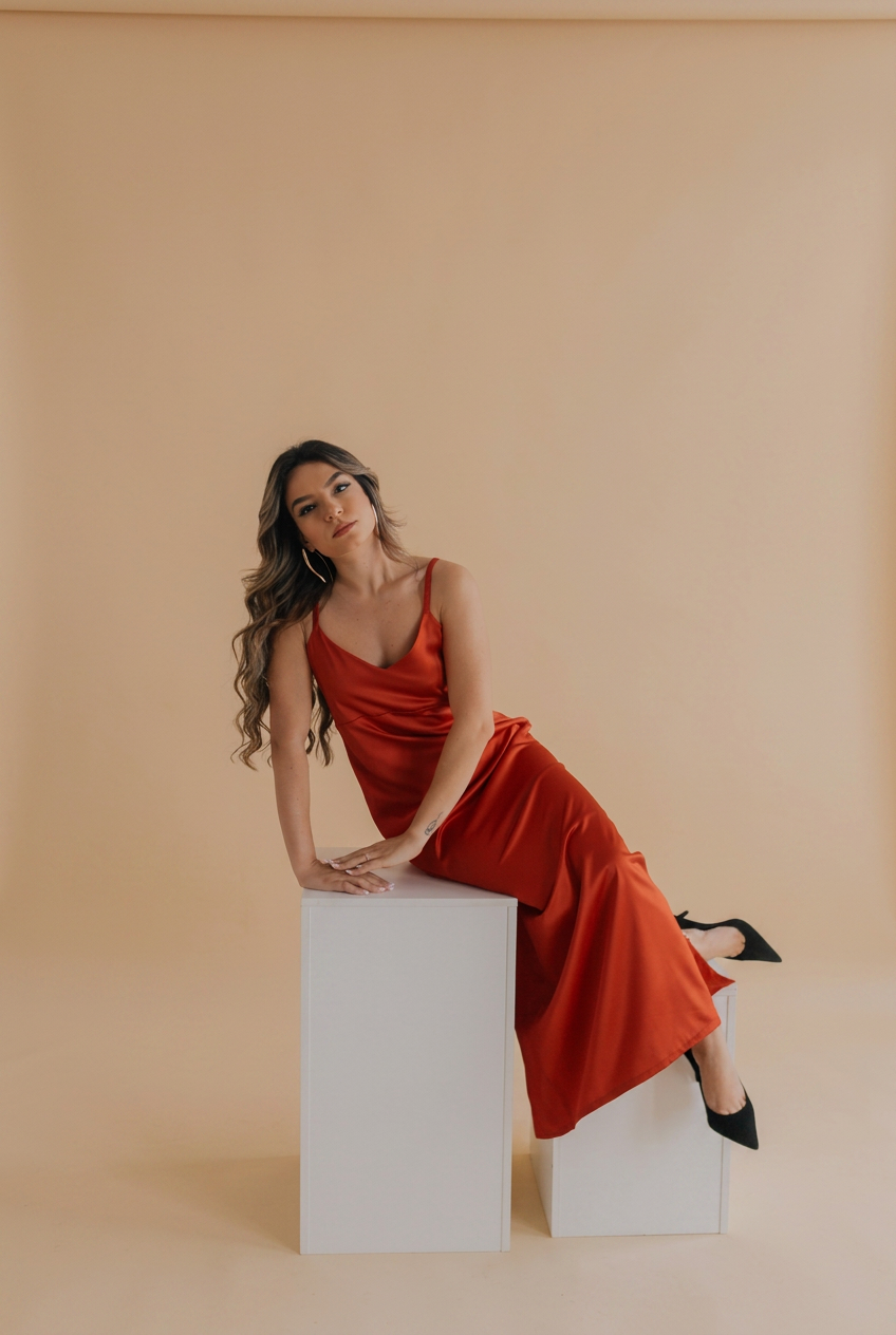 Lingerie Dress Vermelho